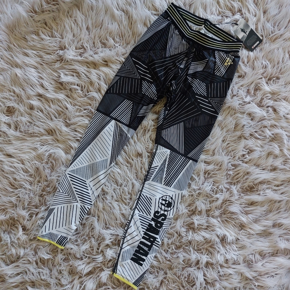 *NEW* Craft OCR Spartan Race Geometric Fitness Leggings - Picture 4 of 7